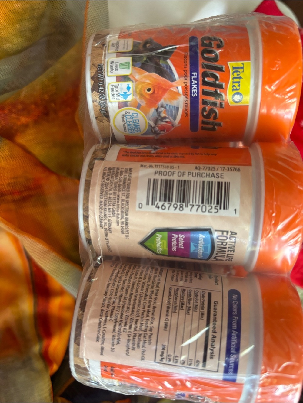Fish food